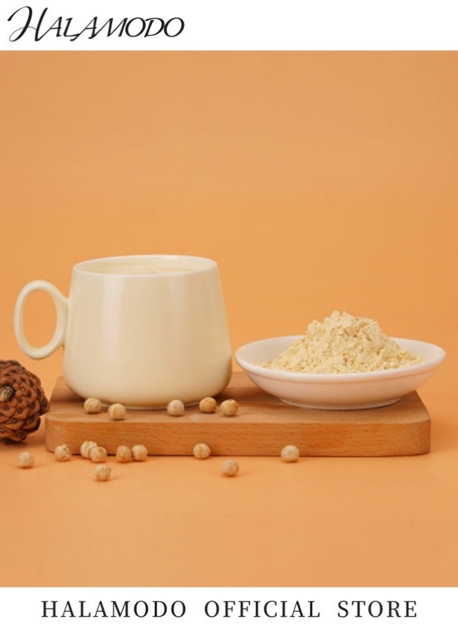 هالامودو كوب شاي وقهوة سيراميك غير لامع بمقبض، كوب لاتيه بوهيمي عصري، كوب كبير من البورسلين للمكتب والمنزل، آمن للاستخدام في غسالة الأطباق والميكروويف - Image 4