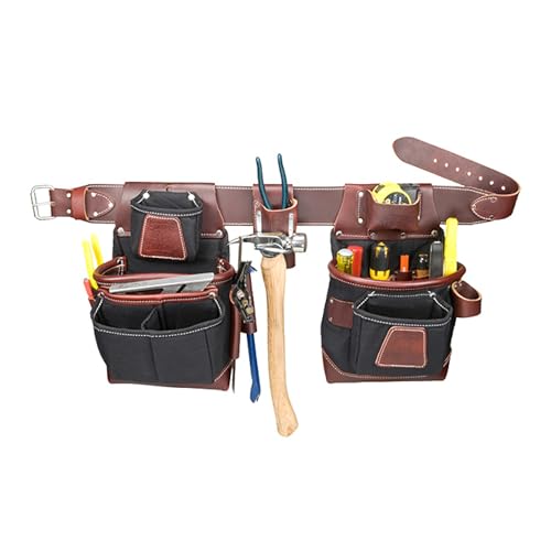 Occidental Leather FatLip Tool Bag Set - X-Large - 25 Pockets & Tool Holders - Made in USA - Image 1