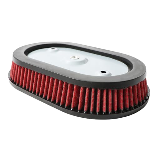 M Maintenanse High-Flo Replacement Air Filter Element For Ventilator - Milwaukee-Eight Engine '18-later Softail and '17-later Touring and Trike Models Equipped with 114 Air Cleaner (Red) - Image 4