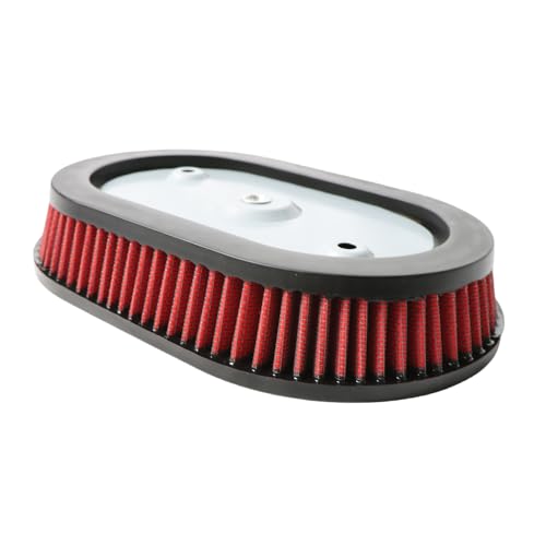 M Maintenanse High-Flo Replacement Air Filter Element For Ventilator - Milwaukee-Eight Engine '18-later Softail and '17-later Touring and Trike Models Equipped with 114 Air Cleaner (Red) - Image 3