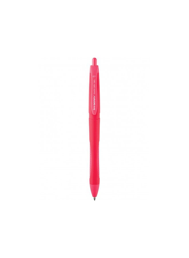 Serve Gel Pen Needle Tip Berry-Burgundy