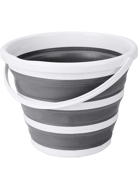 Collapsible Bucket,Cleaning Bucket,Portable Bucket for Car Wash/Travel(Round 10 Liters)