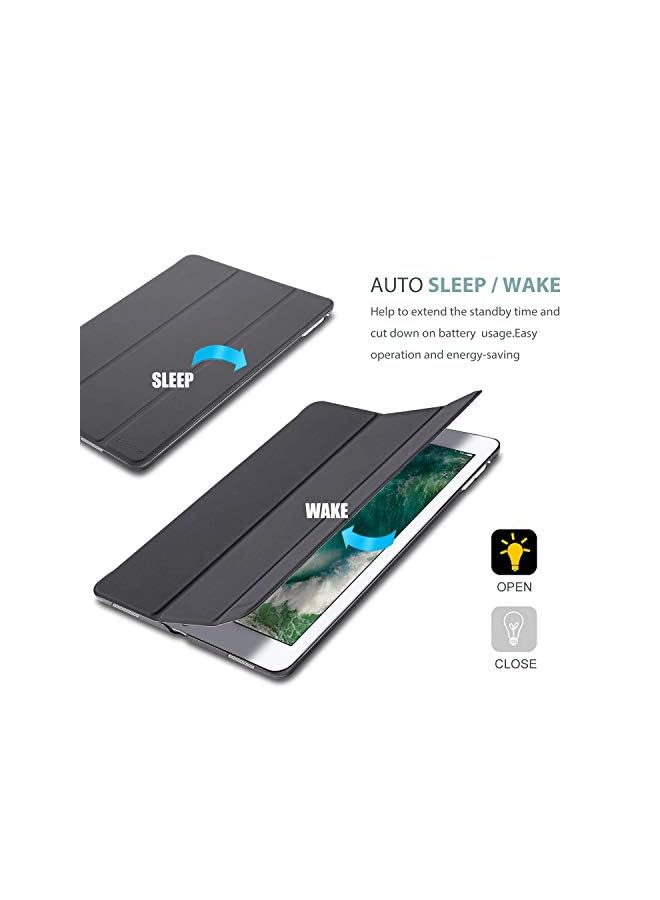 Procases Ipad Pro 12.9 2017/2015 Case (Old Model, 1St & 2Nd Gen), Ultra Slim Lightweight Stand Smart Case Shell With Translucent Frosted Back Cover For Apple Ipad Pro 12.9 Inch –Grey - Image 5