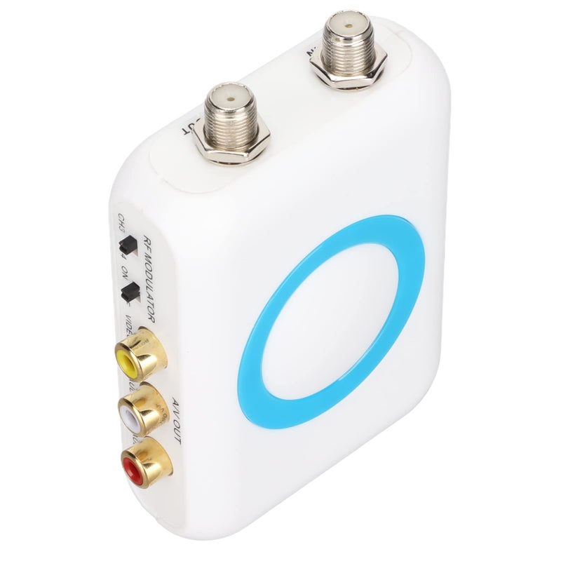 Yoidesu HDM66 HD Modulator, RF Modulator Support PAL NTSC Format Output to RF Modulator, 1080P PLL Control of VHF Operating Frequency, for Home HD Multimedia TV - Image 5