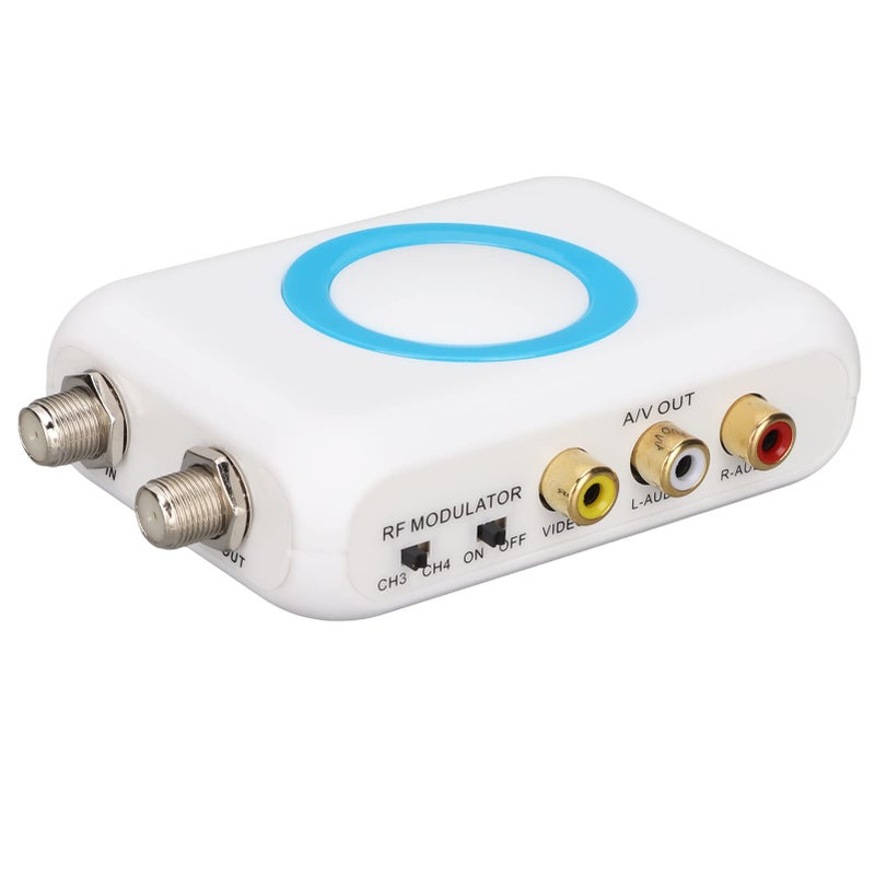 Yoidesu HDM66 HD Modulator, RF Modulator Support PAL NTSC Format Output to RF Modulator, 1080P PLL Control of VHF Operating Frequency, for Home HD Multimedia TV - Image 1