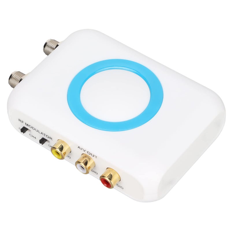 Yoidesu HDM66 HD Modulator, RF Modulator Support PAL NTSC Format Output to RF Modulator, 1080P PLL Control of VHF Operating Frequency, for Home HD Multimedia TV - Image 2