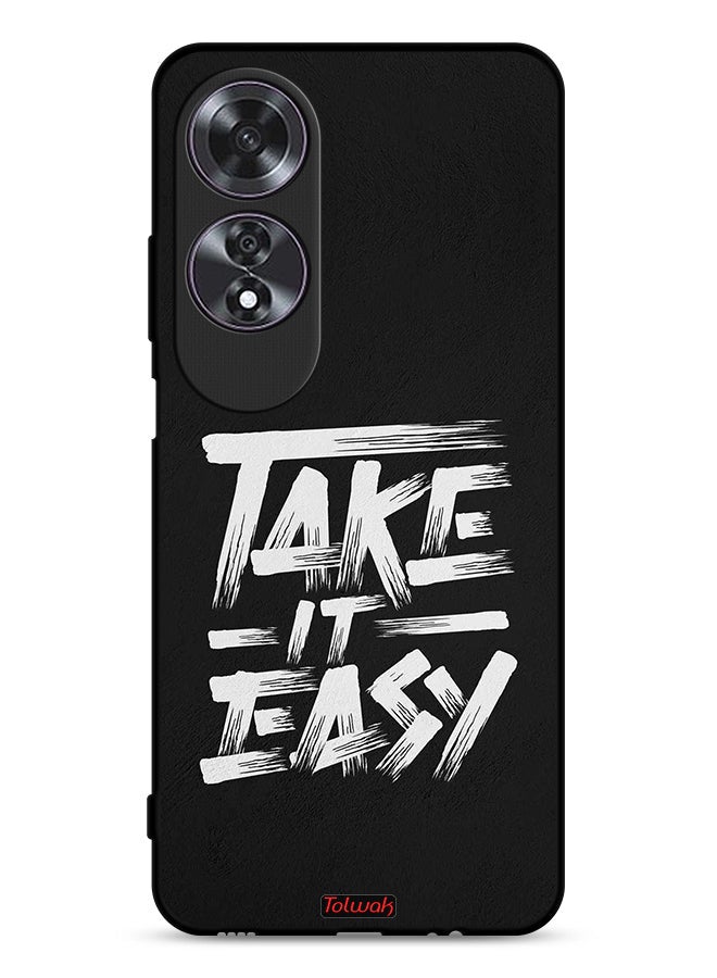 Tolwak Oppo A60 Protective Case Cover Take It Easy - Image 1