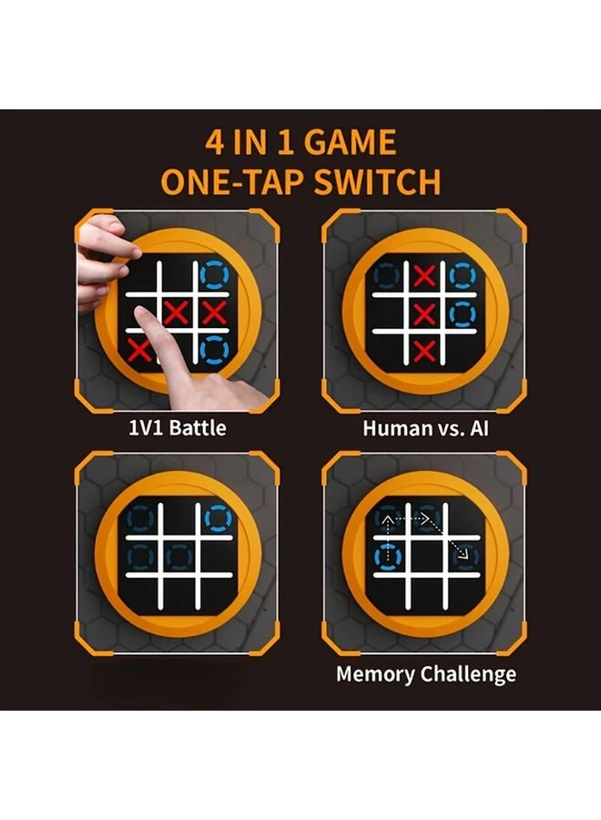 وايت أول إن واحد لعبة تيك تاك تو وحدة تحكم ألعاب تدريب الذاكرة تركيز لغز لعبة - Image 5