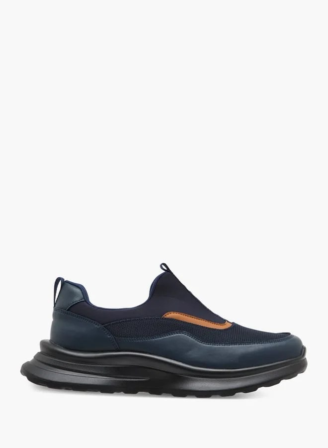 Lee Cooper Men's Panelled Slip-On Sneakers