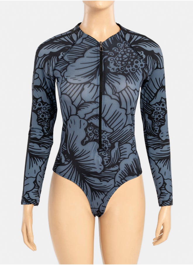 Carina Floral Rash Guard Swimsuit  - Image 5