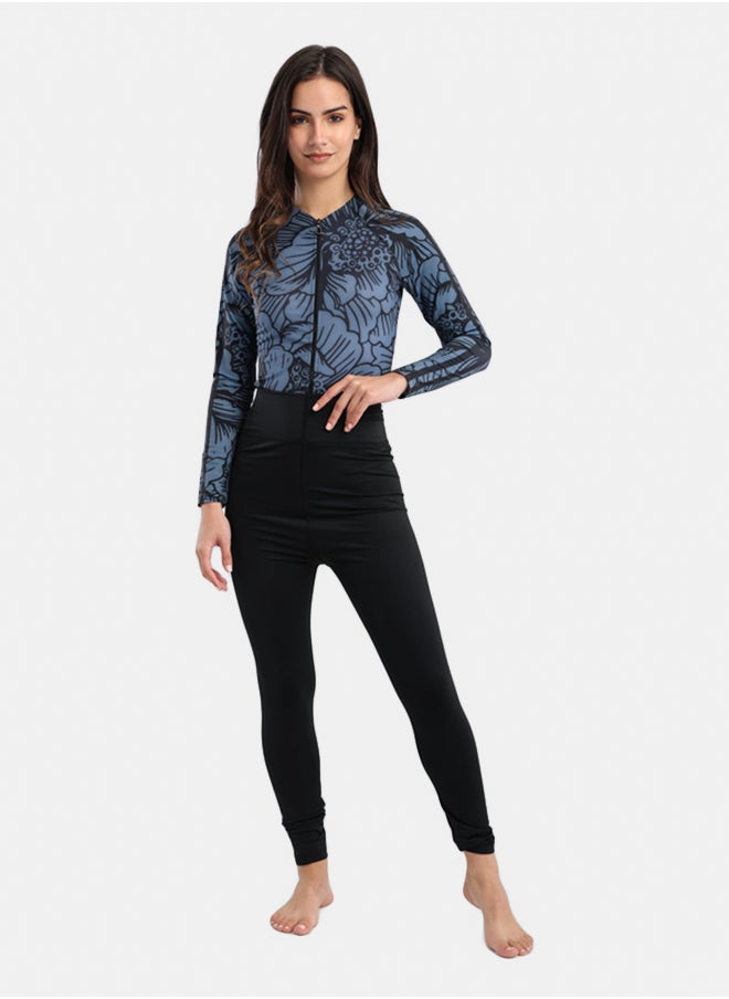 Carina Floral Rash Guard Swimsuit  - Image 4