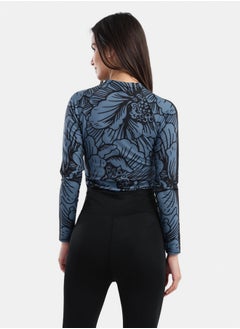 Carina Floral Rash Guard Swimsuit  - Image 3