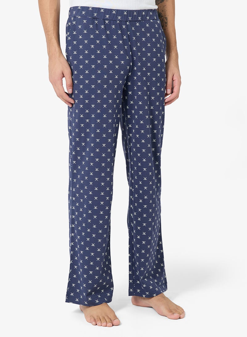Hackett Casual Regular Fit Shirt And Pajama Set - Image 4