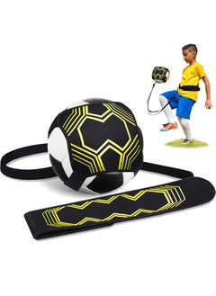 Generic Soccer/Volleyball/Rugby Trainer, Football Kick Throw  Soccer Belt Trainer Solo Practice Training Aid Control Skills Adjustable Waist Belt for Kids Adults, Beginner  Pro Gift  - Image 1