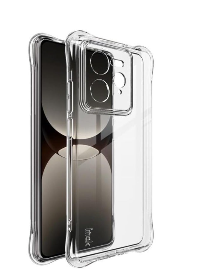 Case Compatible with Realme GT 7 Pro 5G Case, Frosted Matte and Transparent Clear 4 Corners Airbag Thickened Shockproof Protective Cover for GT7  - Image 1