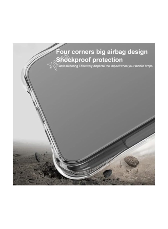Case Compatible with Realme GT 7 Pro 5G Case, Frosted Matte and Transparent Clear 4 Corners Airbag Thickened Shockproof Protective Cover for GT7  - Image 2