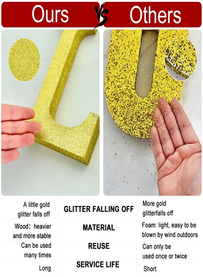 TONIFUL 8 Inch Red Glitter Letter S Table Centerpiece A-Z Red Birthday Party Decorations,Red Alphabet S for Birthday,Chrismas,Graduation,Bridal Shower,Wedding,Anniversary Party Supplies - Image 3