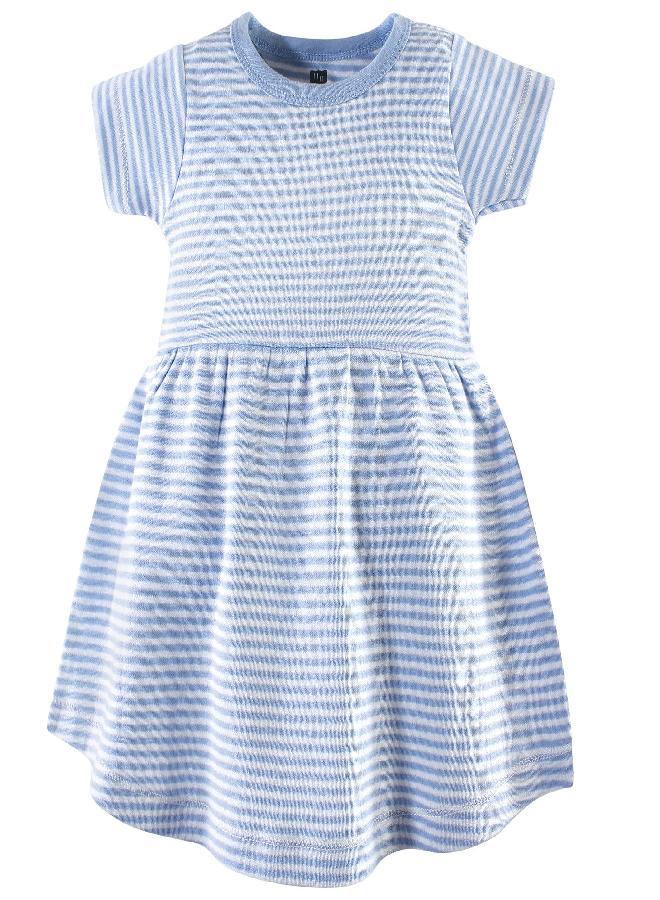 Hudson Baby Girl's Cotton Dresses, Lemons, 18-24 Months - Image 3