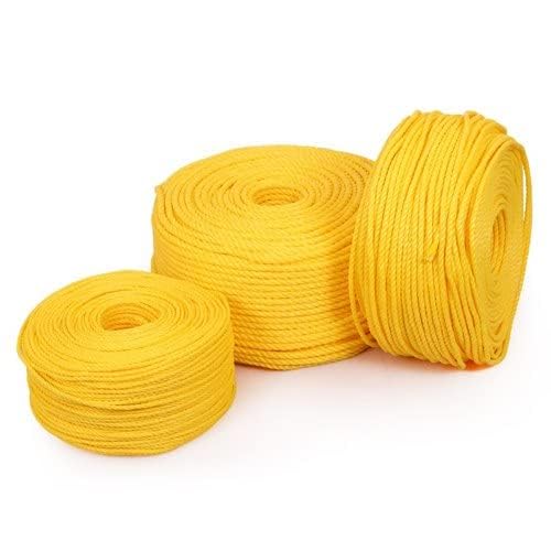 HIKEN HomeOutdoor Use NonCertified and NonVirgin Submersible RopeNylon PP Rope 4mm 220 Meters - Image 1