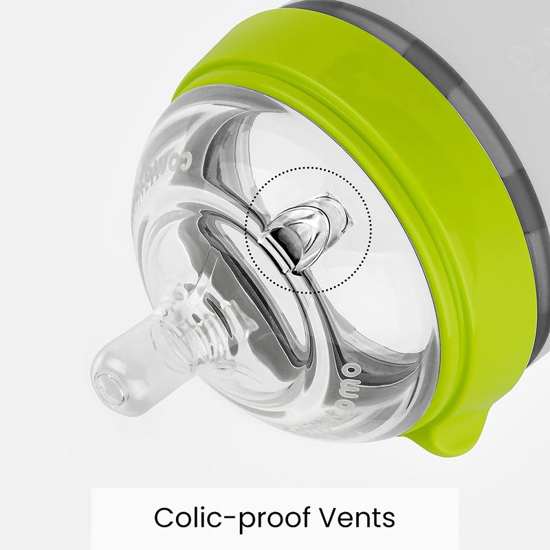 Comotomo Baby Bottle Double Pack, Green, 5oz - Image 4