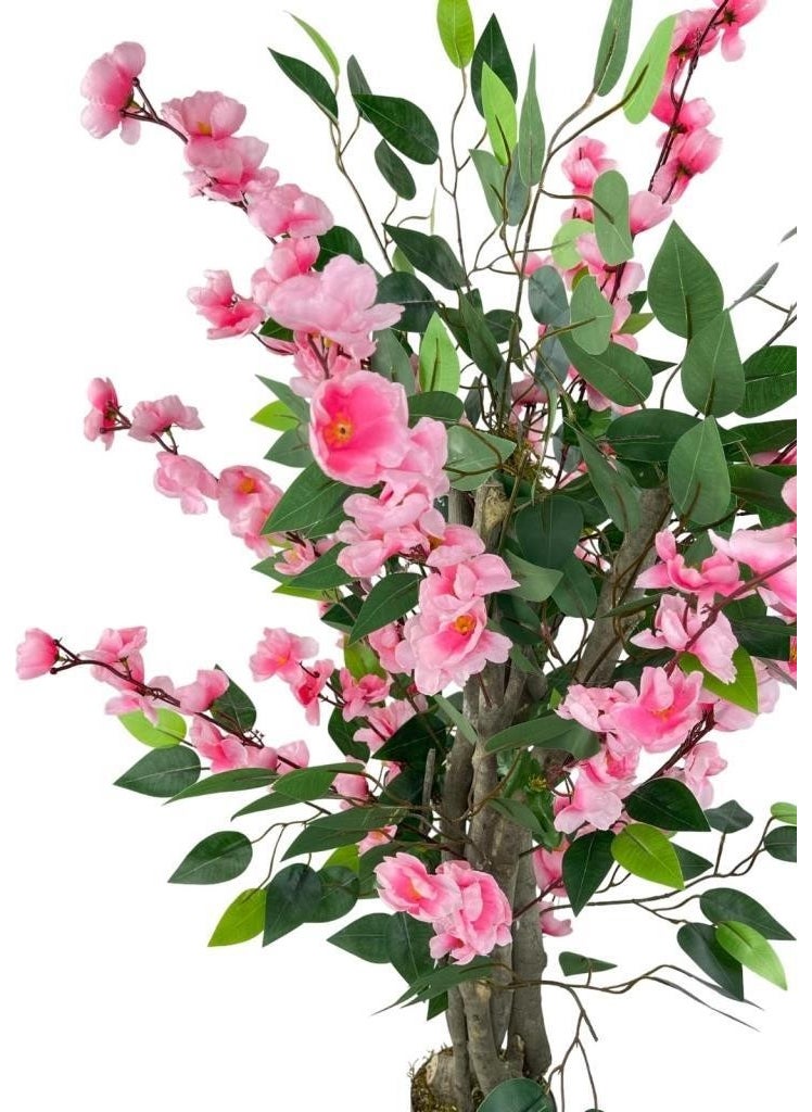 Artificial Tree Pink Spicy Apple Blossom TREE100CM With Green Leaves - pzsku/ZDA6AA31F027C5B931CE0Z/45/_/1725724089/a978b158-63f0-4894-b2f0-b7d371d6fcab