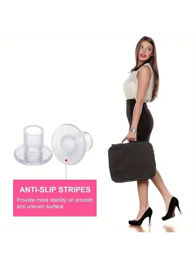 21 Pairs Heel Stoppers For Grass And Uneven Floors High Heel Protectors S M L Sizes - Image 5