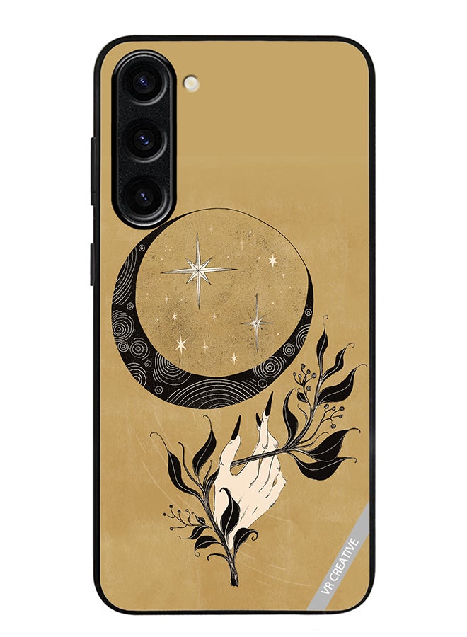 VR CREATIVE Protective Case Cover For Samsung Galaxy S24 Plus Witch Hand Moon Design Multicolour - Image 1