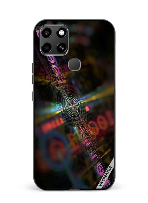 Protective Case Cover For Infinix Smart 6 Dash Board Design Multicolour