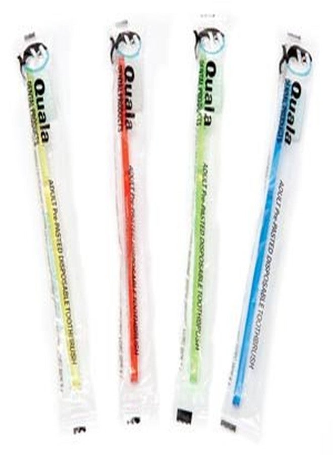 Pre-Pasted Disposable Adult Toothbrush 144/cs