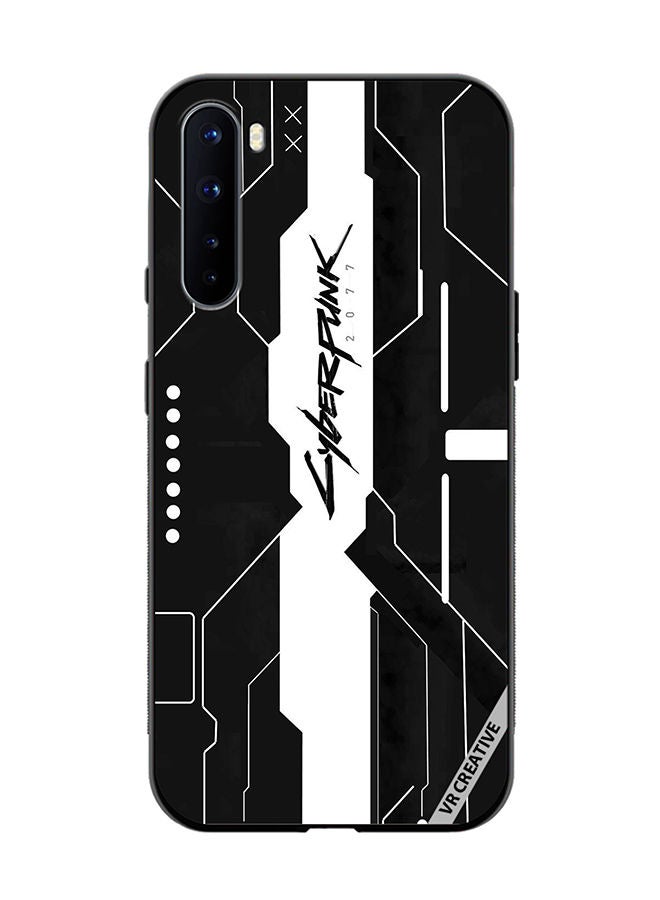 VR CREATIVE Protective Case Cover For OnePlus Nord Cyberpunk Design Multicolour - Image 1