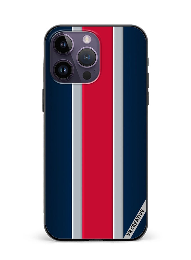 VR CREATIVE Protective Case Cover For Apple iPhone 15 Pro Freier Market Color Palette Design Multicolour - Image 1