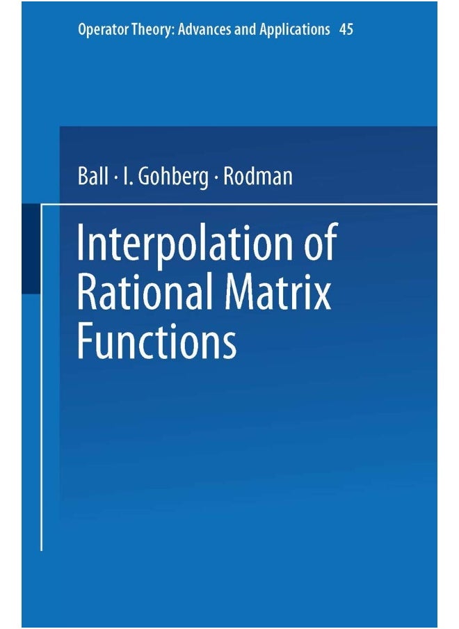 Interpolation of Rational Matrix Functions 