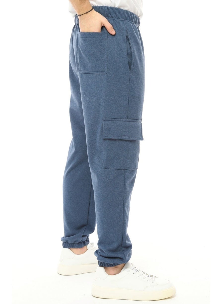 Men's Cargo Pocket Jogger Sweatpants Indigo - pzsku/ZDA6B0F1AE79D797755F8Z/45/_/1733933677/c6d4ba7f-579d-4bbb-929c-427af23aea42