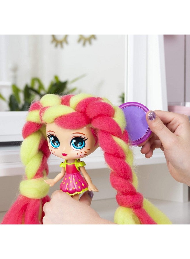 Candylocks, 7-Inch Straw Mary, Sugar Style Deluxe Scented Collectible Doll with Accessories - Image 4