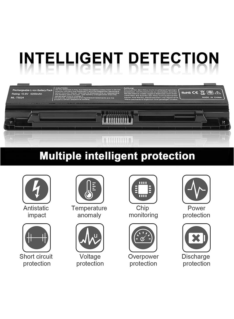 Zexen بطارية Zexen PA5024U-1BRS لجهاز توشيبا ساتلايت C55 C55-A C55T C55DT C55D C855 C855D L855 L875 P855 P875 S855 S875 - Image 3