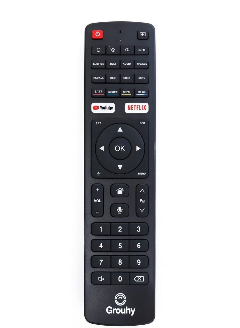 جروهي تلفزيون جروهي سمارت LED عالي الدقة بدون إطار  32 بوصة – GLD32SAWORV2 - Image 4