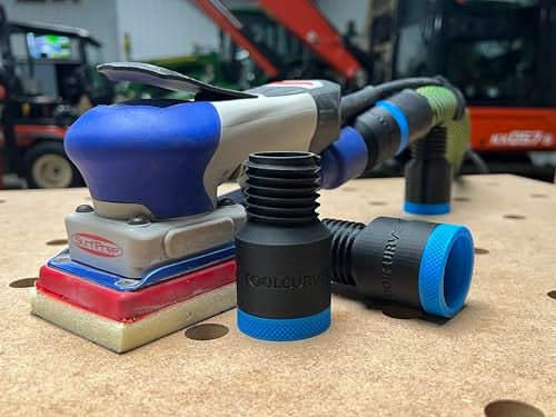 ToolCurve Hose Adapter Compatible with Festool 27mm Hose to SurfPrep Sanders - Image 1