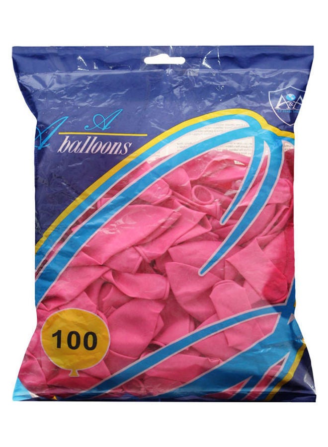إسكدنيا مجموعة بالونات مكونة من 100 قطعة 12سم - Image 1