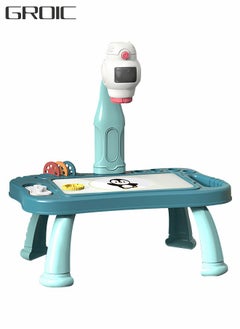 GROIC Drawing Projector Table for Kids Painting Table Board Set Educational Drawing Toys for Kids,Painting Drawing Activity Kit  - Image 1