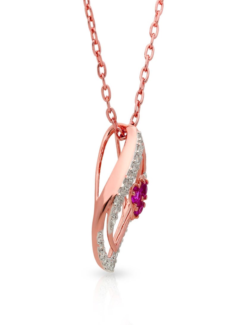 Malabar Gold and Diamonds 18 Carat 750 Purity Mine Diamond Pendant MRGHTH073PN1  - Image 2