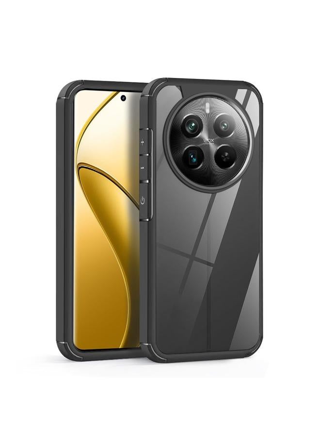 اس-توب جراب لهاتف Realme 12+ 5G مصنوع من مادة الأكريليك والبولي يوريثين الحراري الشفافة المقاومة للصدمات - Image 1