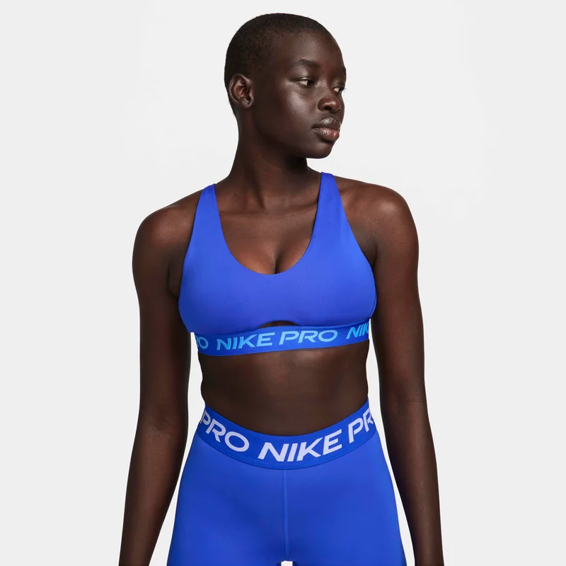 Nike Women's Pro Indy Plunge Medium-Support Padded Sports Bra