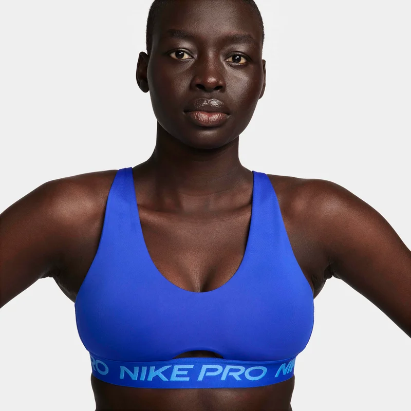 Nike Women's Pro Indy Plunge Medium-Support Padded Sports Bra