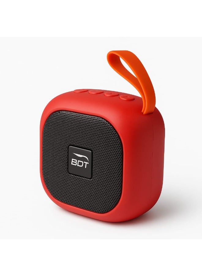 BDT سماعة بلوتوث محمولة BDT AN339 بصوت قوي وجودة عالية مع منفذ USB وفتحة كارت TF - Image 1