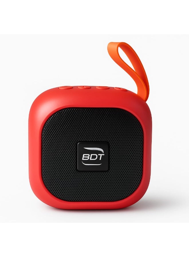 BDT سماعة بلوتوث محمولة BDT AN339 بصوت قوي وجودة عالية مع منفذ USB وفتحة كارت TF - Image 2