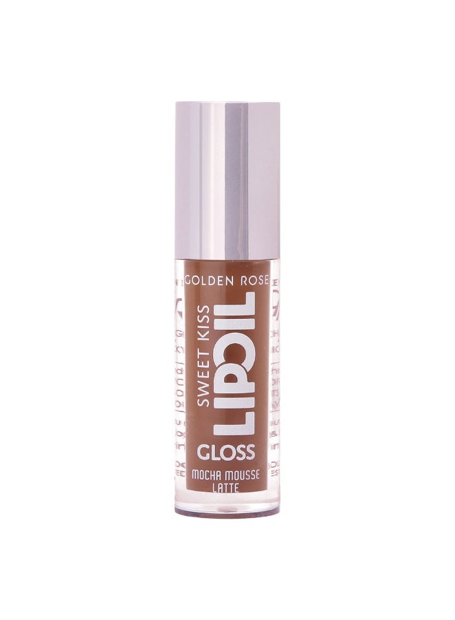 Golden Rose Sweet Kiss Lip Oil Gloss No:05 Mochamousselatte - Image 1