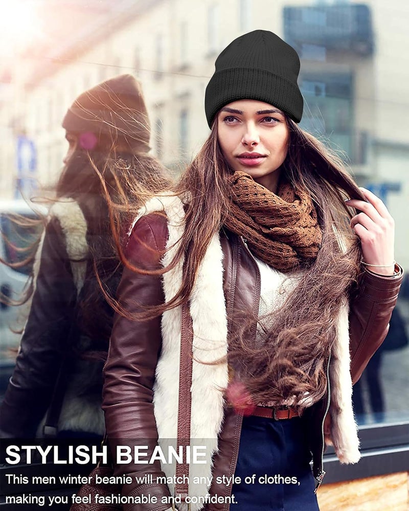 NORTHWIND قبعة شتوية NORTHWIND للرجال، قبعة شتوية للنساء، قبعة بوني للرجال، قبعة صوفية للرجال، قبعة صوفية للنساء، قبعة بوني للنساء، ملابس شتوية - Image 5