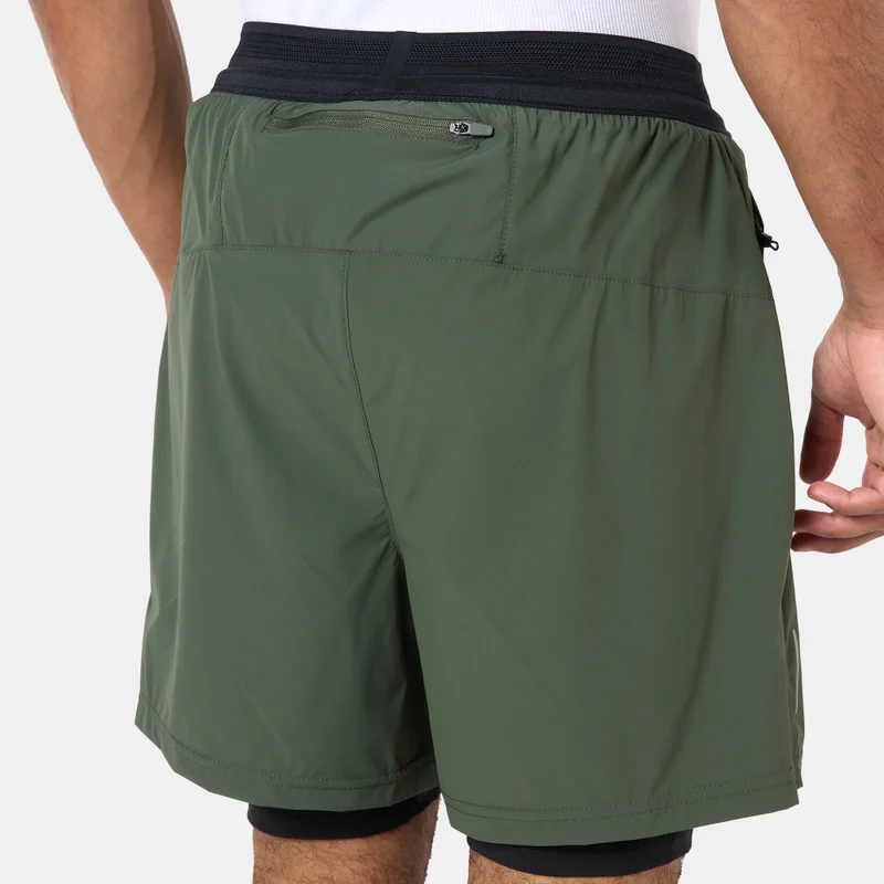 Sun and Sand Sports Green Men's Hybrid Shorts for Men | Best Price UAE