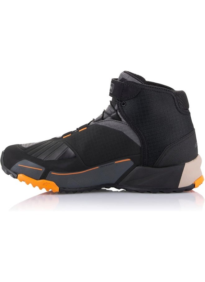 Alpinestars Cr-X Drystar® Riding Shoes, Black/Light Brown/Orange, 9  - Image 4
