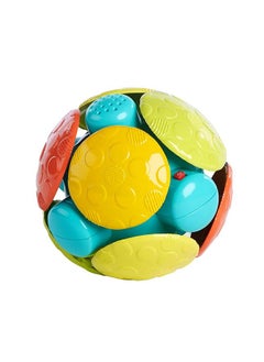 Bright Starts Bright Starts Wobble Bobble Activity Ball Toy, Baby & Toddler Crawl Toy, Interactive Sounds & Textures, Ages 3 Months+  - Image 1